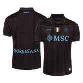 Authentic Napoli Third Away Soccer Jersey 25/26 Black